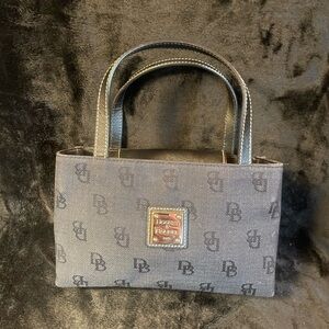 Dooney & Bourke Black Logo-Print bag